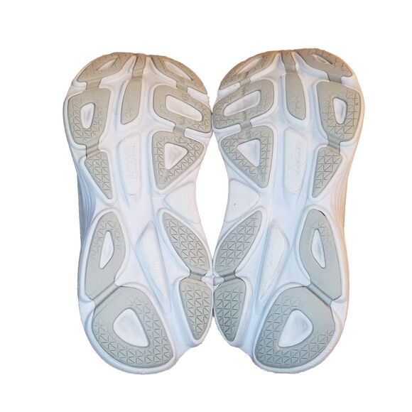 Hoka One One Bondi 8 Women's Size 7.5 B Gray Running Shoes Sneakers 1127952HMLR - Picture 5 of 9